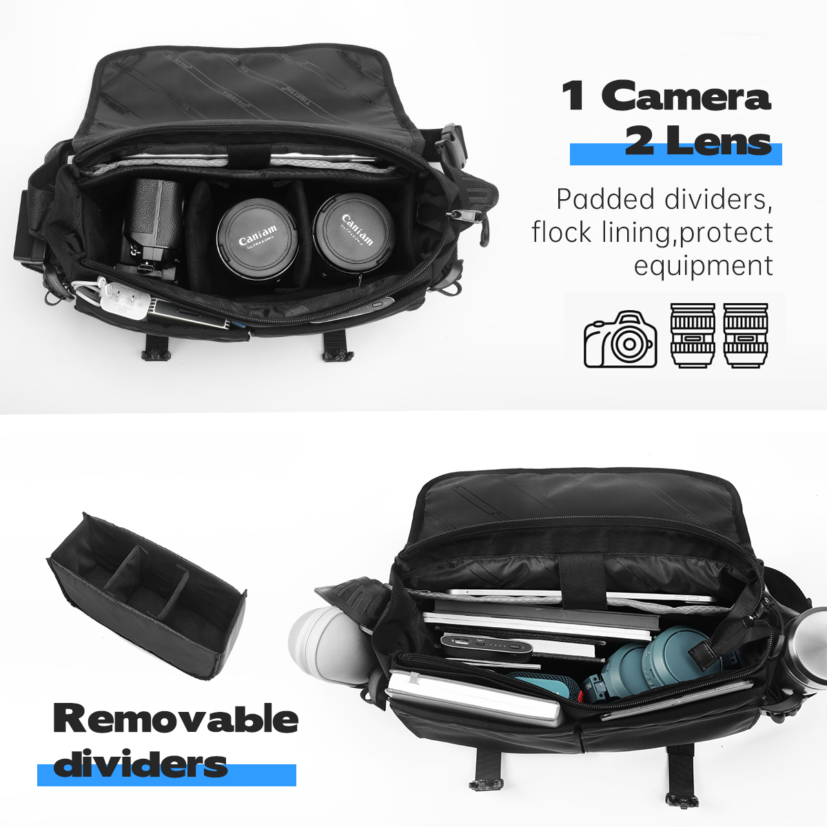 Tigernu Tas Bahu Pria Tas Kame - Camera Bag Travel ulasan dan harga