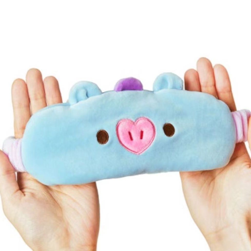 Masker mata boneka plush BT21  - Travel Accessories To Gift ulasan dan harga
