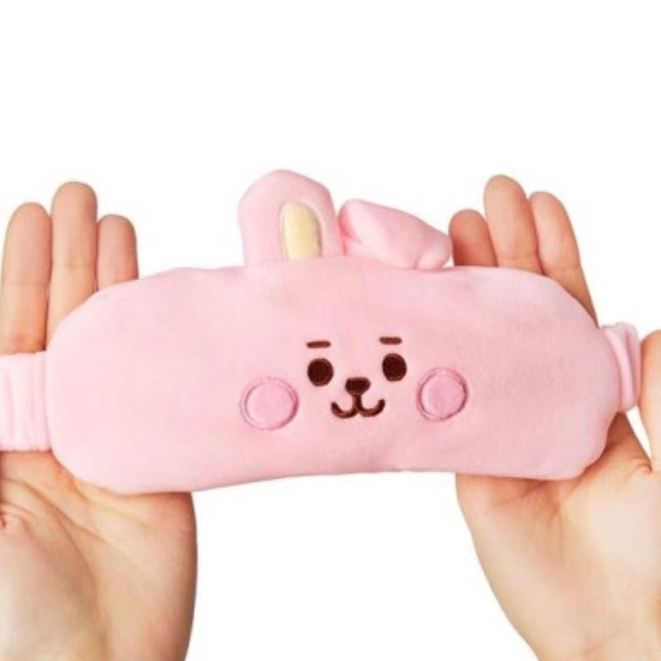 Masker mata boneka plush BT21  - Travel Accessories To Gift ulasan dan harga