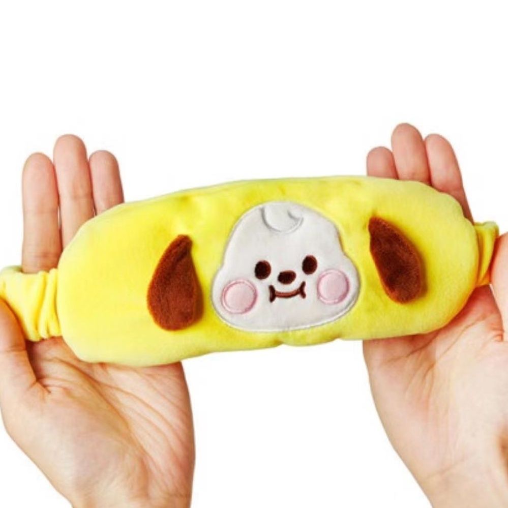 Masker mata boneka plush BT21  - Travel Accessories To Gift ulasan dan harga