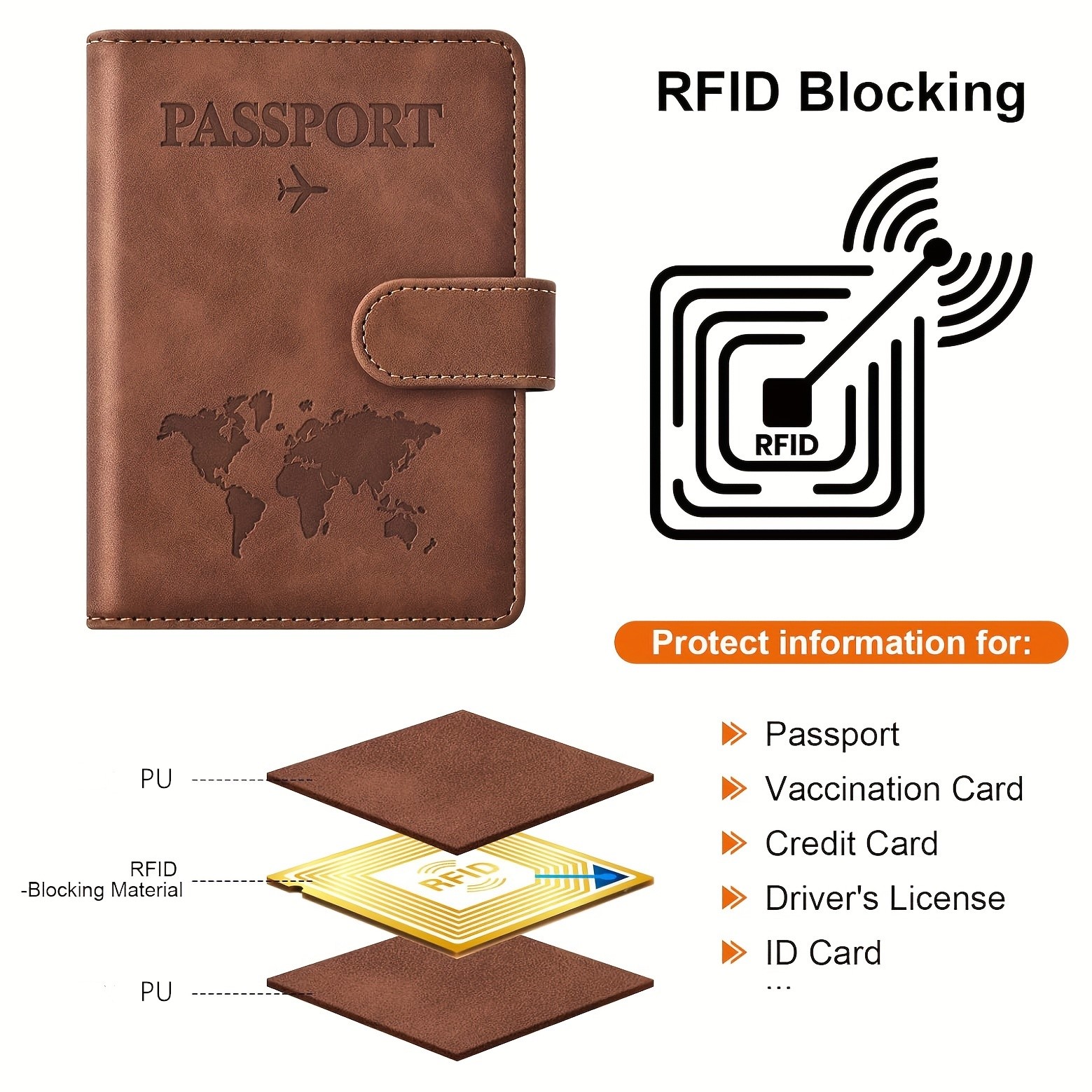 Dompet Paspor, Sampul Paspor d - Travel Accessories Passport Holder ulasan dan harga