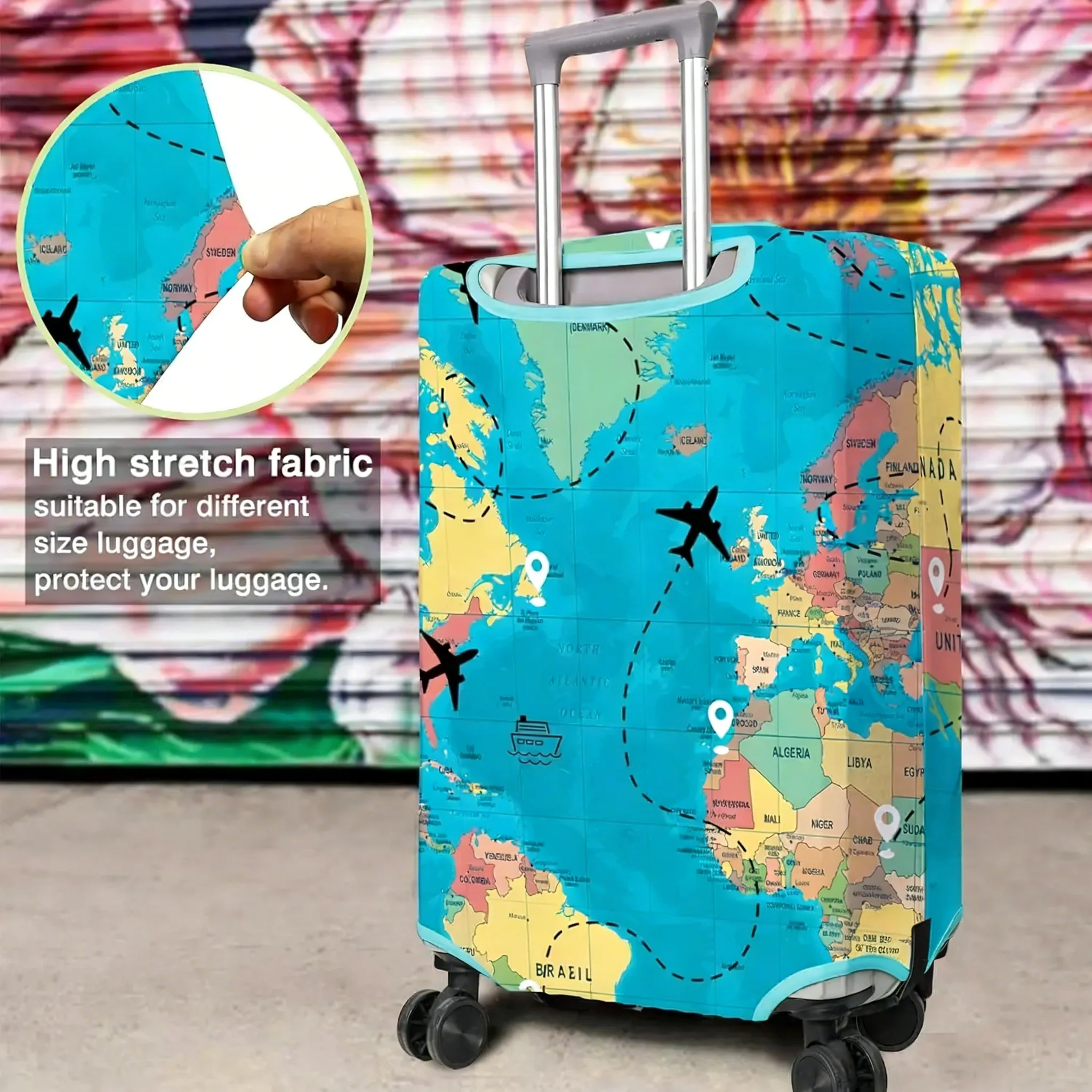 Pelindung Koper Navigasi Peta  - Travel Related Accessories ulasan dan harga