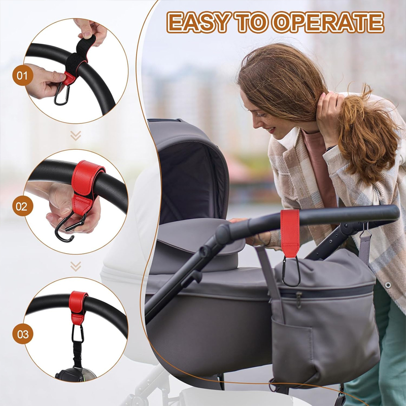 2 Buah Kait Kereta Dorong Bayi - Travel Accessories For 4 Year Old ulasan dan harga