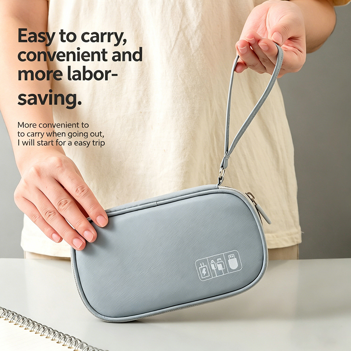 Tas Organizer Kabel Portabel U - Travel Accessories Wholesale ulasan dan harga