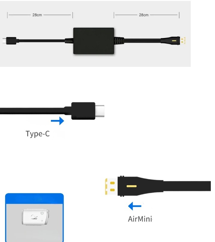 Kabel Pengisi Daya ResMed Airm - Travel Accessories In Train ulasan dan harga