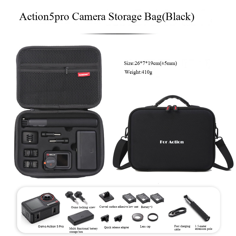Untuk DJI Osmo Action 3/4/5 pr - Camera Bag Travel ulasan dan harga