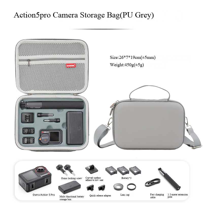 Untuk DJI Osmo Action 3/4/5 pr - Camera Bag Travel ulasan dan harga