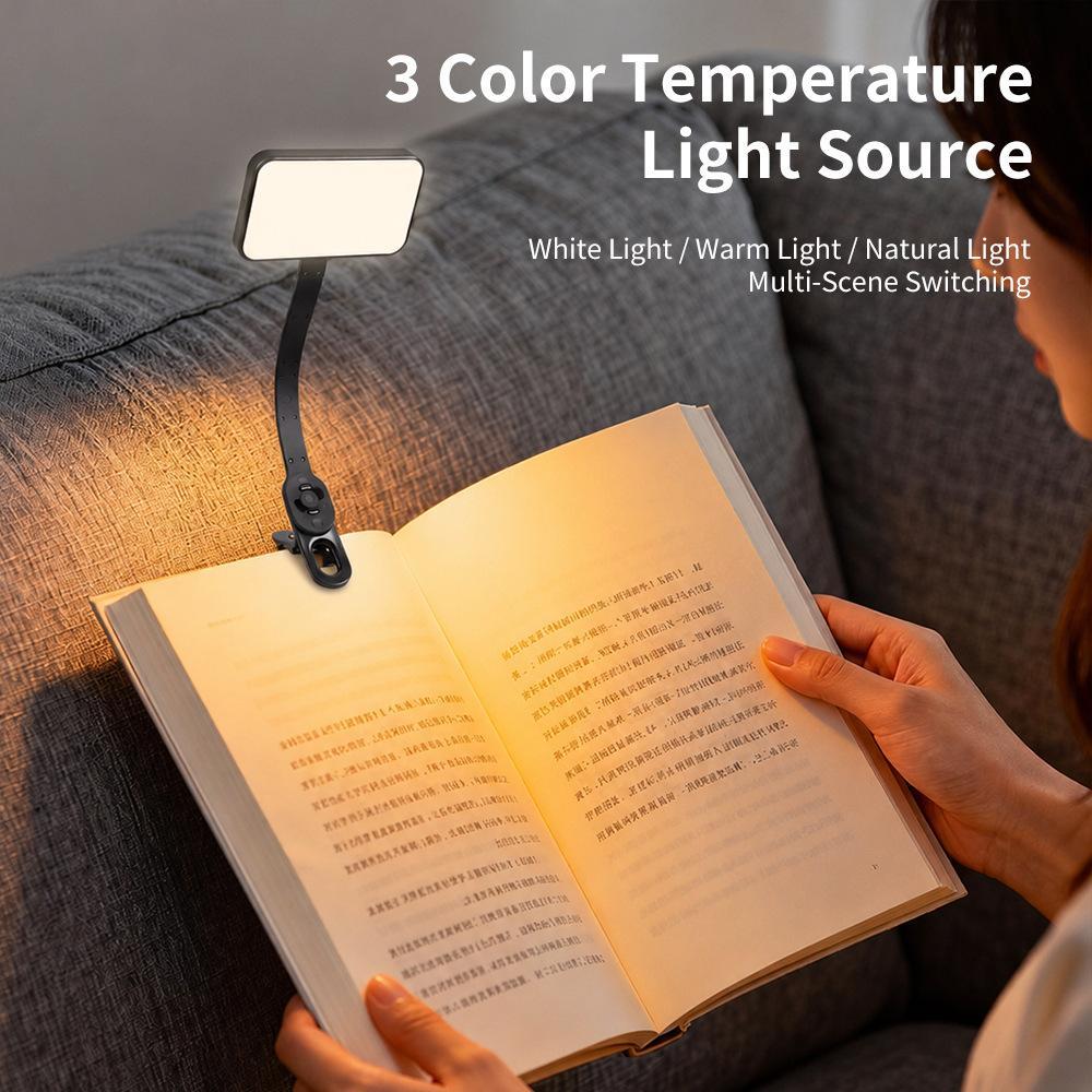 Lampu Baca LED Jepit 3 Mode Wa - Book Light Flexible ulasan dan harga