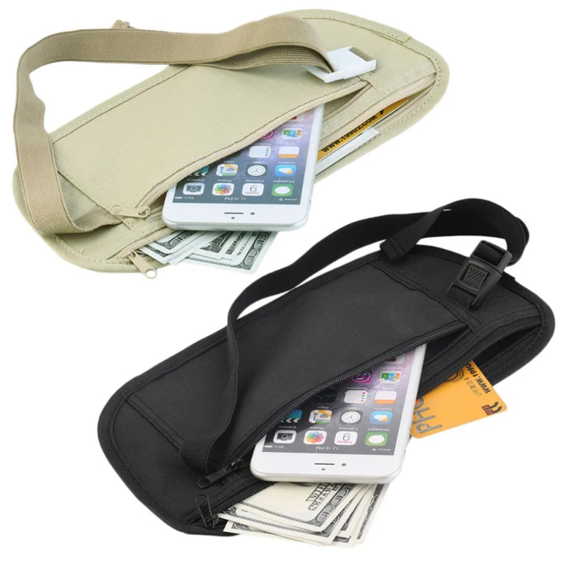 Tas Pinggang Perjalanan Tersem - Travel Accessories Passport Holder ulasan dan harga