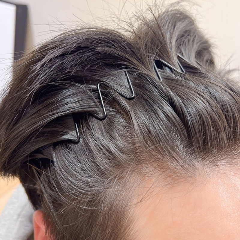 Ikat Rambut Spiral Hitam Anti  - Travel Accessories To Gift ulasan dan harga
