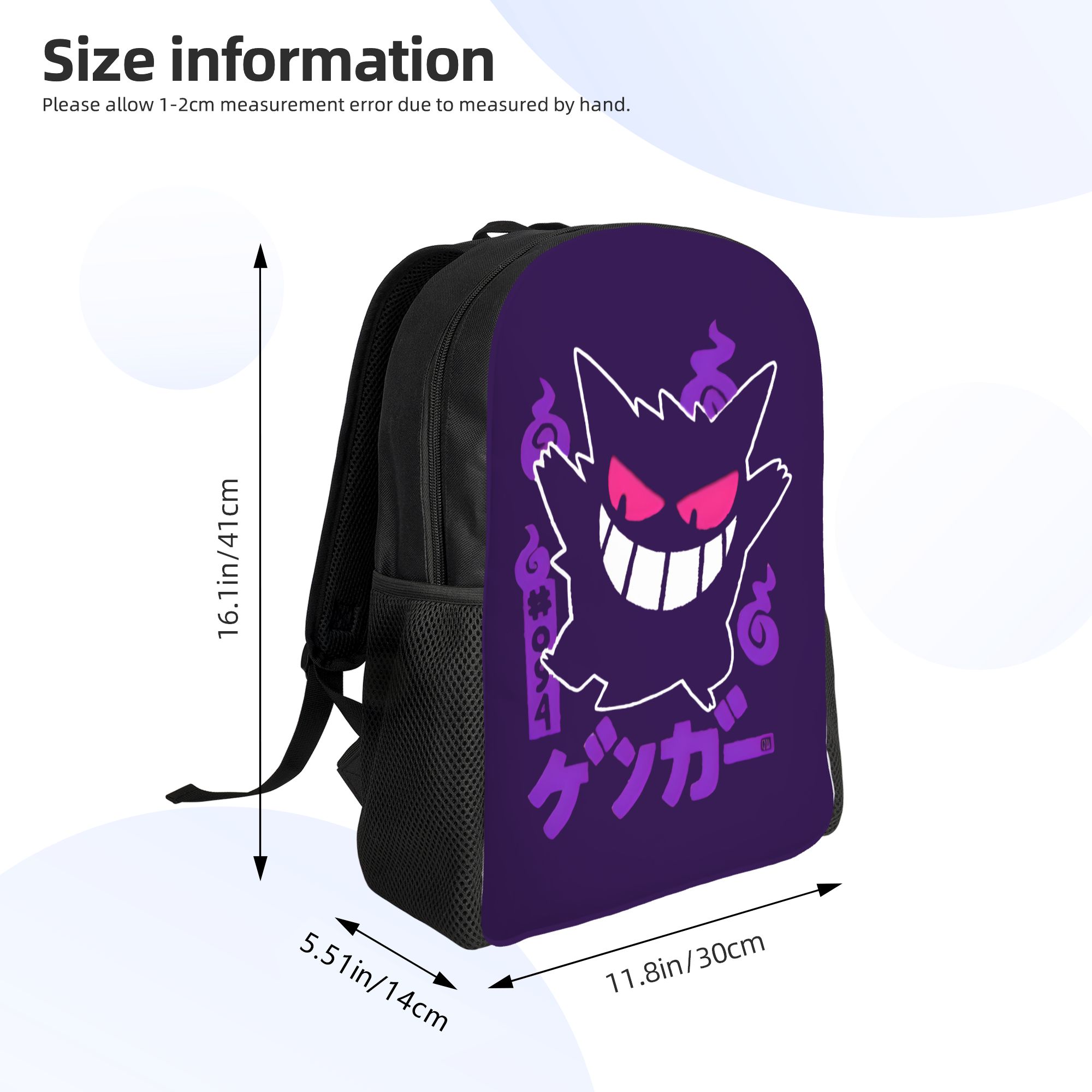 Tas Ransel Pokemon Gengar 3D P - Travel Accessories To 3D Print ulasan dan harga