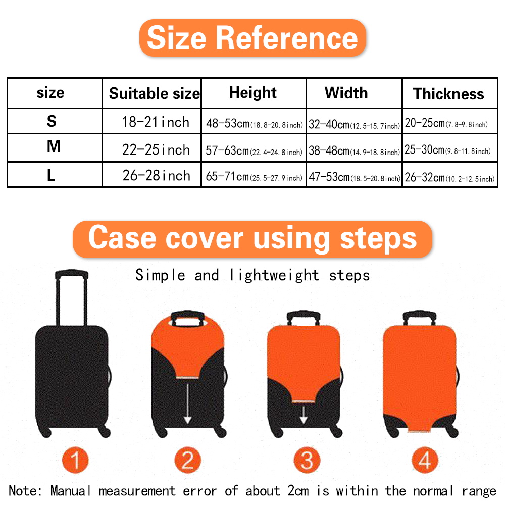 Pelindung Penutup Koper Bagasi - Travel Accessories To 3D Print ulasan dan harga