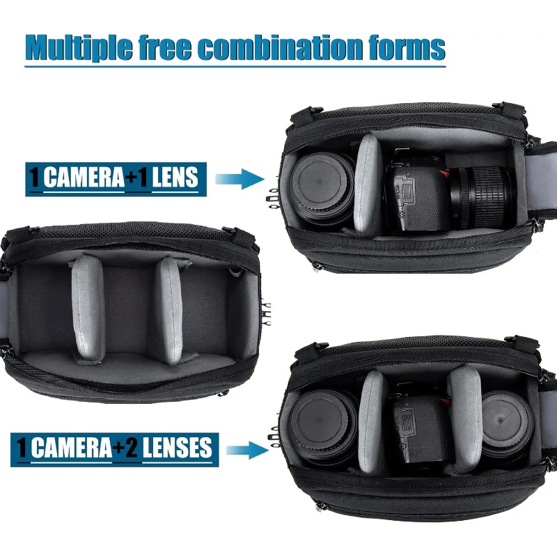 Tas Selempang Satu Bahu Tahan  - Camera Bag Travel ulasan dan harga