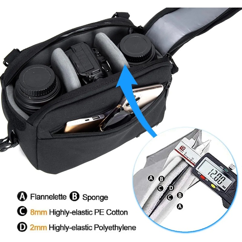 Tas Selempang Satu Bahu Tahan  - Camera Bag Travel ulasan dan harga