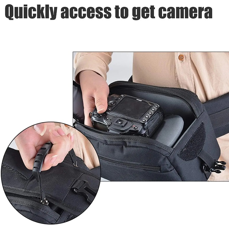 Tas Selempang Satu Bahu Tahan  - Camera Bag Travel ulasan dan harga