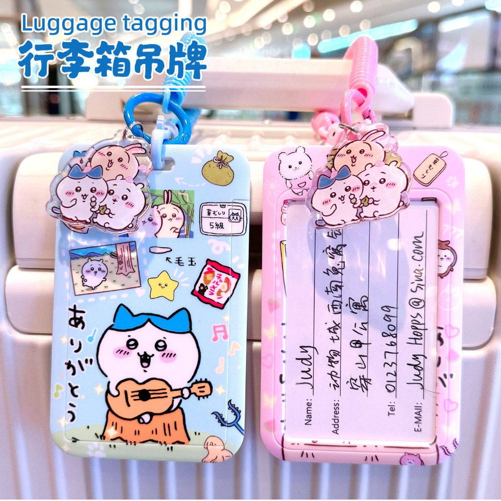 Tag Bagasi Chiikawa dengan Tal - Travel Accessories For Japan Trip ulasan dan harga